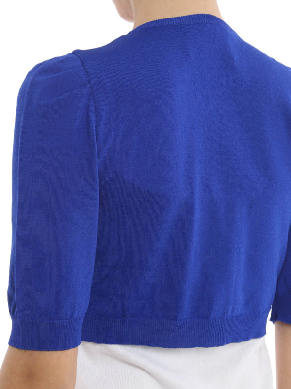 cardigans shop online Short cardigan with flower pin