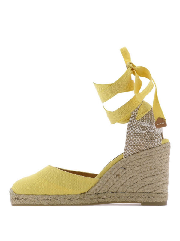 Espadrilles - Gelb shop online: CASTANER