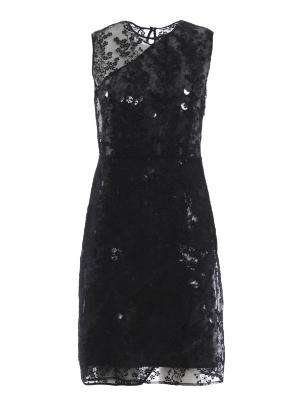 CARVEN: cocktail dresses - Multi layer eclectic dress