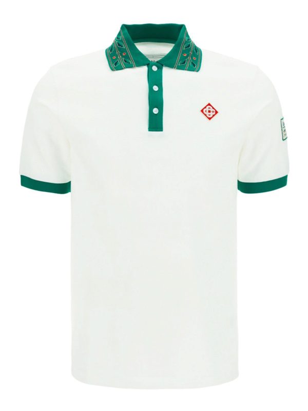CASABLANCA: Polos - Polo - Blanco