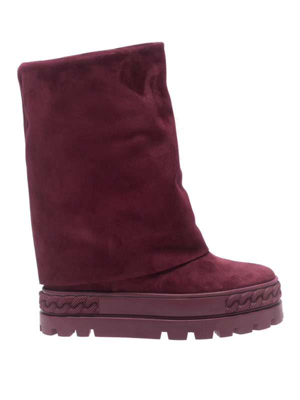Casadei: Bottines - Bottines - Bordeaux
