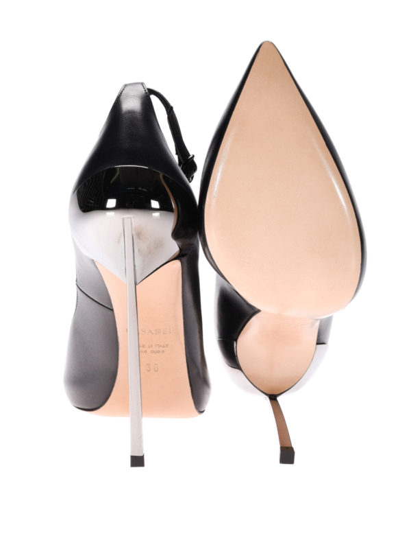 Casadei buy online Techno Blade black leather pumps