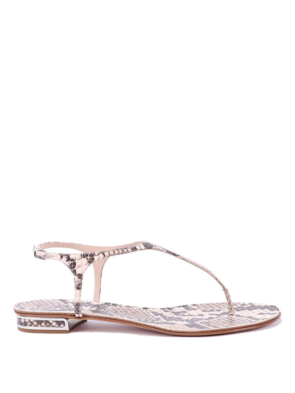 Casadei: Sandalen - Sandalen - Beige