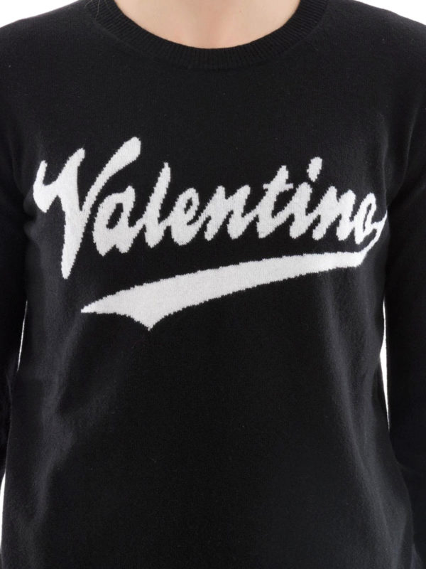 Suéter Cuello Redondo - Negro shop online: VALENTINO
