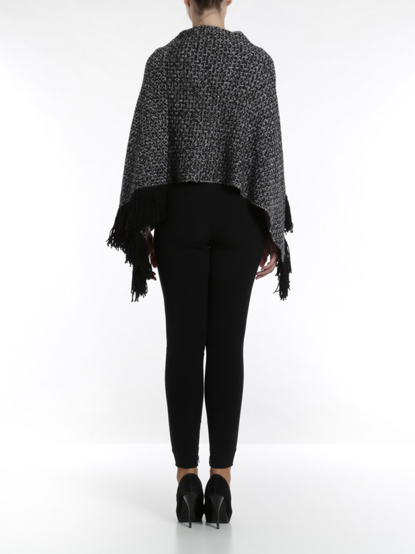 Cashmere poncho shop online: DOLCE & GABBANA