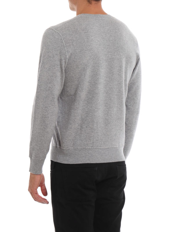 Rundhalspullover - Hellgrau shop online: Z ZEGNA