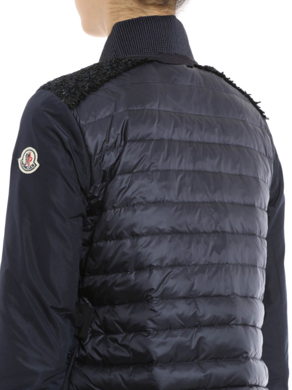 casual jackets shop online Bleuet jacket with fabric inserts