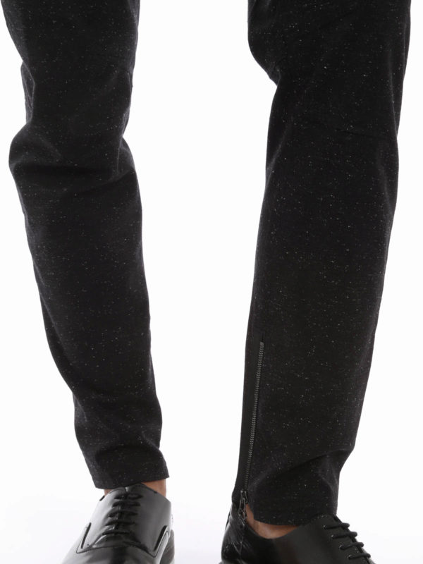 casual trousers shop online Ankle zip trousers