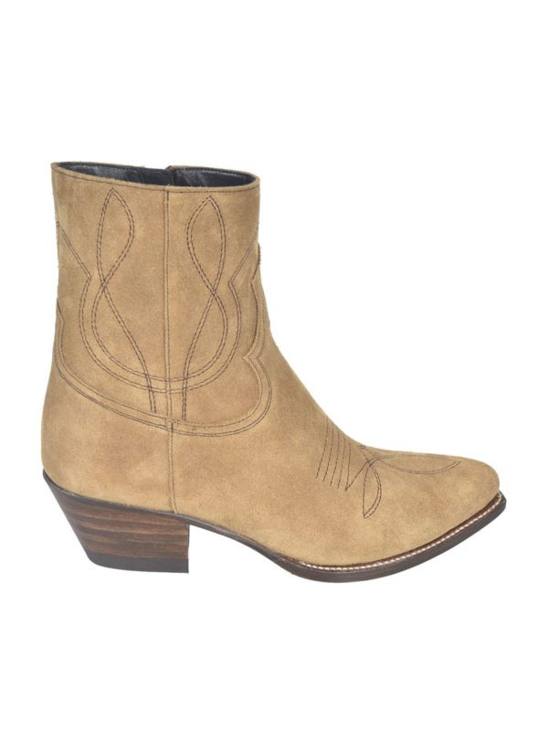 CELINE: ankle boots - Berlin ankle boots in Havana color