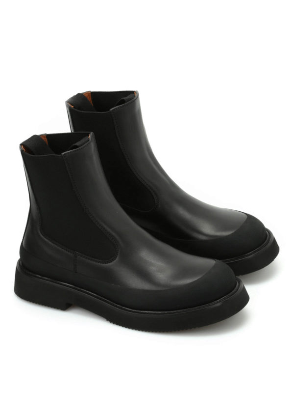 CELINE: ankle boots - Leather ankle boots