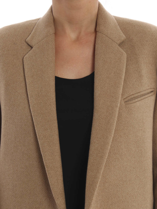 CELINE buy online Structured wool coat