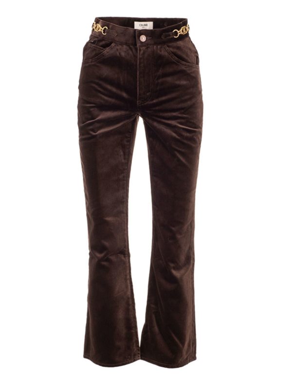 CELINE: Jeans - Jean - Marron