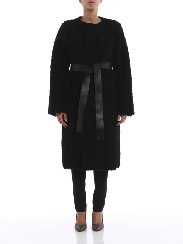 CELINE: Fur & Shearling Coats online - Dyed shearling coat