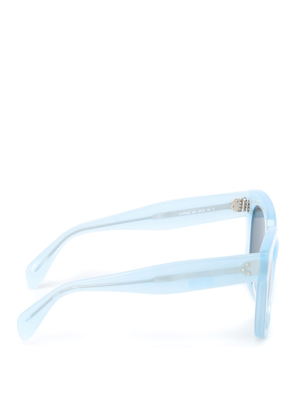 CELINE: sunglasses online - Light blue sunglasses