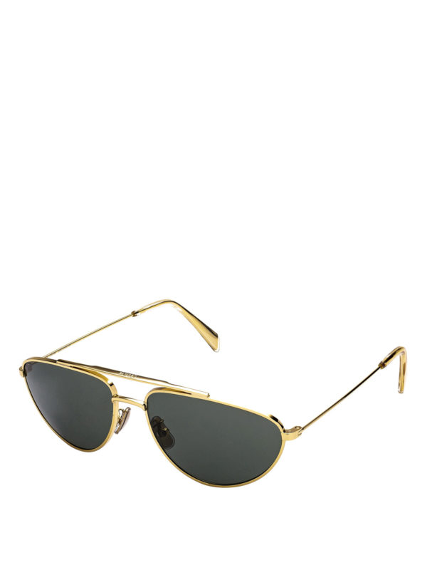 CELINE: Gafas de sol - Gafas De Sol - Dorado