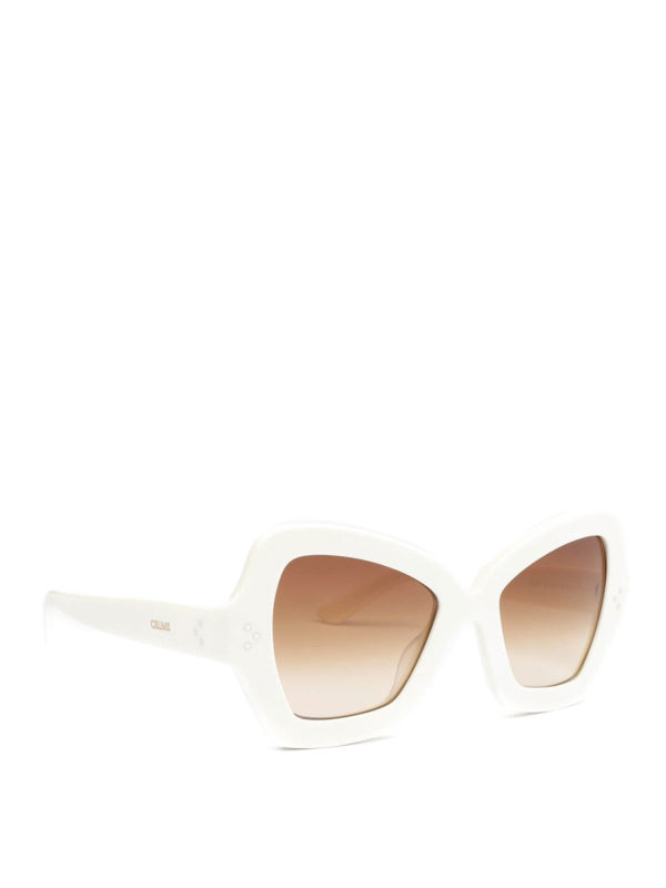 CELINE: Gafas de sol - Gafas De Sol - Blanco