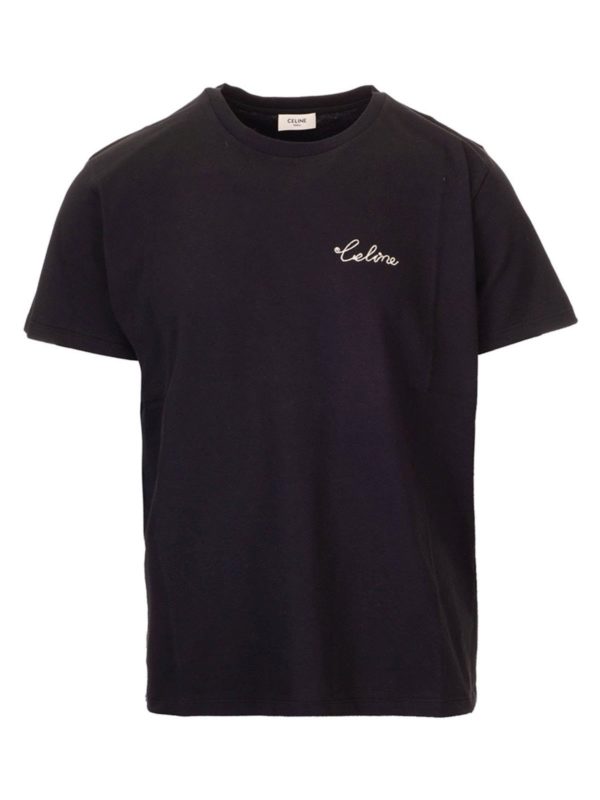 CELINE: Camisetas - Camiseta - Negro