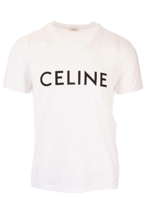 CELINE: Camisetas - Camiseta - Blanco