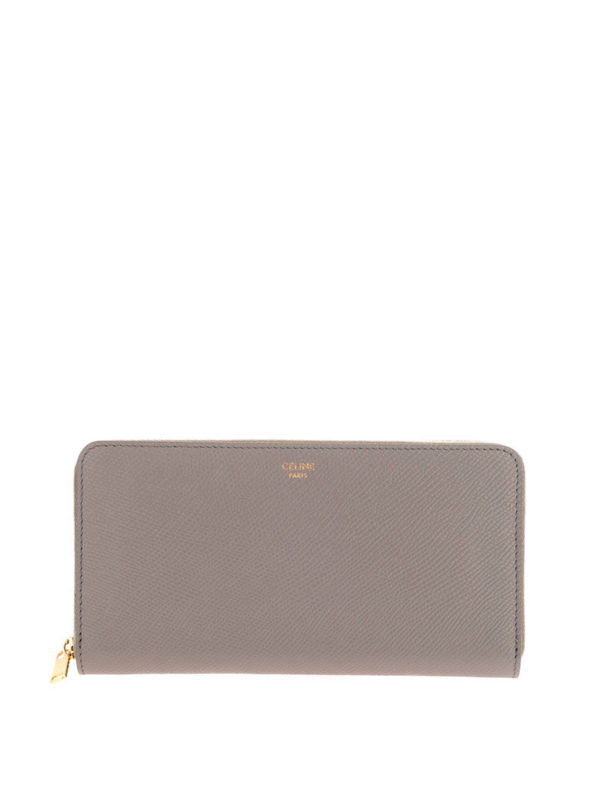 CELINE: wallets & purses - Large zip wallet