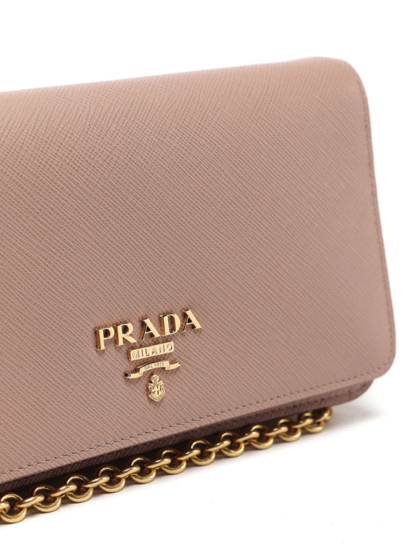 Chain wallet mini bag shop online: PRADA