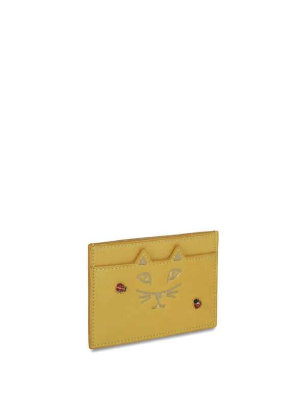 CHARLOTTE OLYMPIA: wallets & purses online - Kitty and ladybug card holder