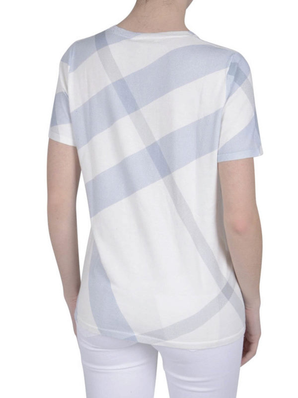 Check print T-shirt shop online: BURBERRY