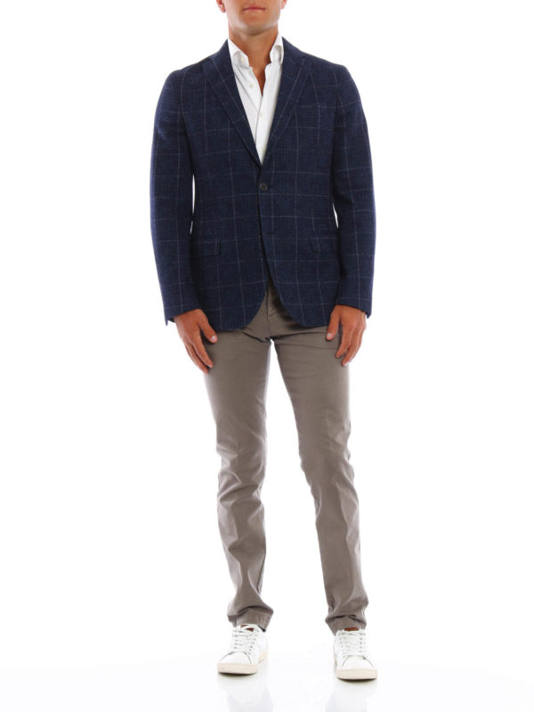 Giacca a quadri shop online: ELEVENTY