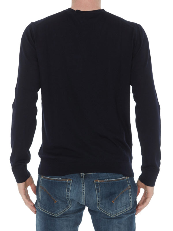 Suéter Cuello Redondo - Azul Oscuro shop online: DSQUARED2