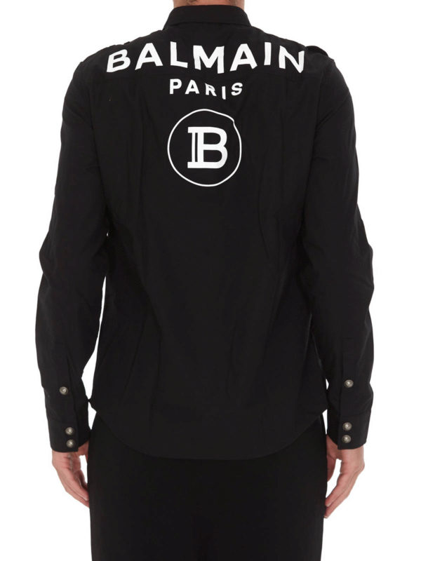 Hemd - Schwarz shop online: Balmain