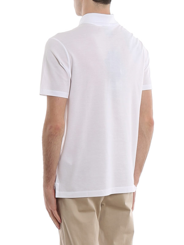 ポロシャツ - 白 shop online: PAUL & SHARK