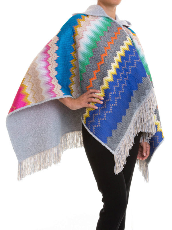 Cape & Poncho Fur Damen - Bunt shop online: MISSONI