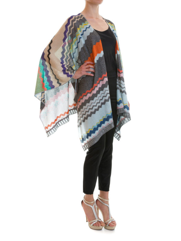 Cap Et Poncho Multicolore shop online: MISSONI