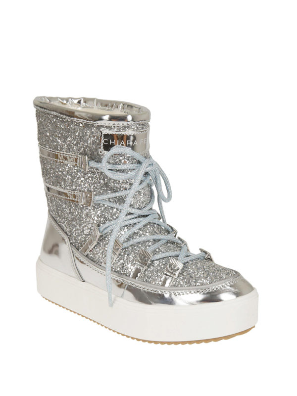 CHIARA FERRAGNI: Schneestiefel online - Schneestiefel - Silber