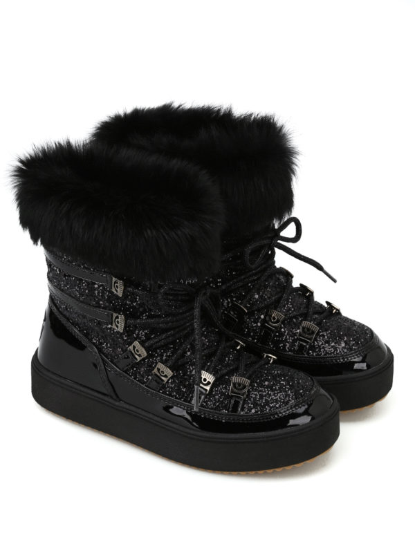 新品未使用】CHIARA FERRAGNI ブーツ BLACK（CHIARA FERRAGNI
