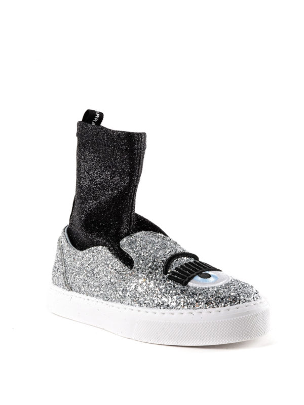 CHIARA FERRAGNI: trainers online - Flirting high-top sneakers