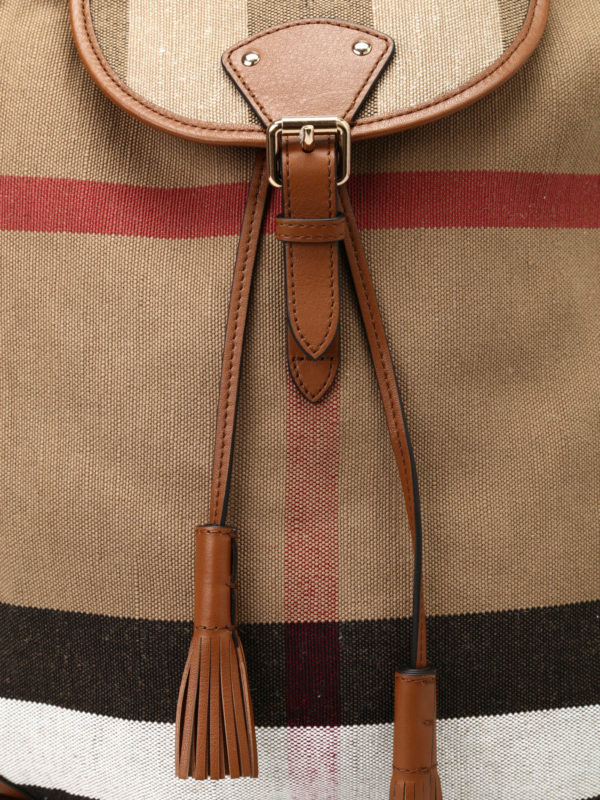 Chiltern medium backpack shop online: BURBERRY