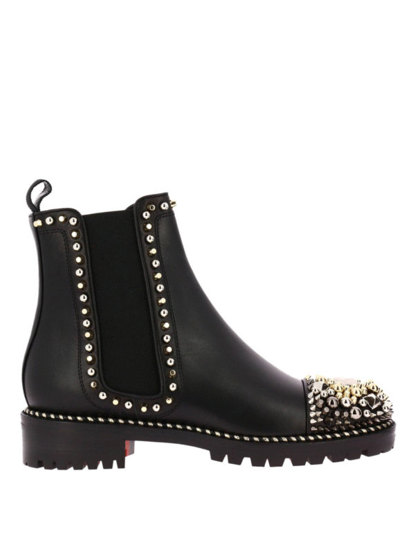 CHRISTIAN LOUBOUTIN: Bottines - Bottines - Chasse A Clou