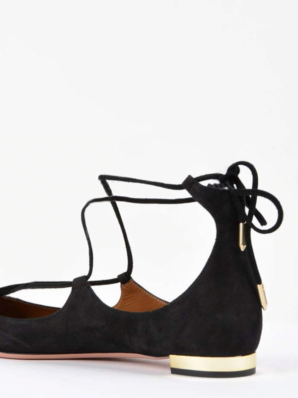 Christy flats shop online: Aquazzura