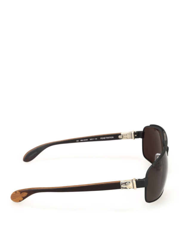CHROME HEARTS: sunglasses online - Penetration rectangular sunglasses