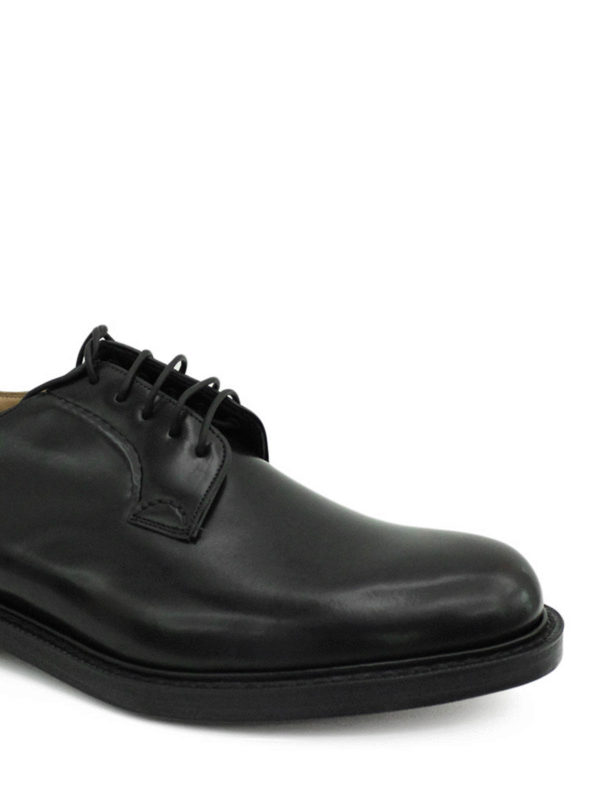 Church's Shannon polished binder Derby shoes - Black|SHANNONF0AAB