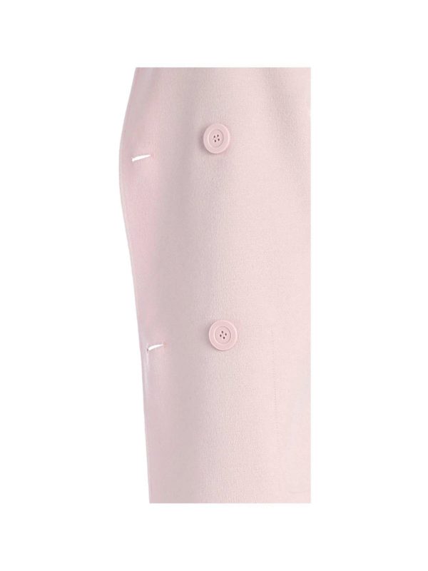 Cinzia coat in pink shop online: MAX MARA STUDIO