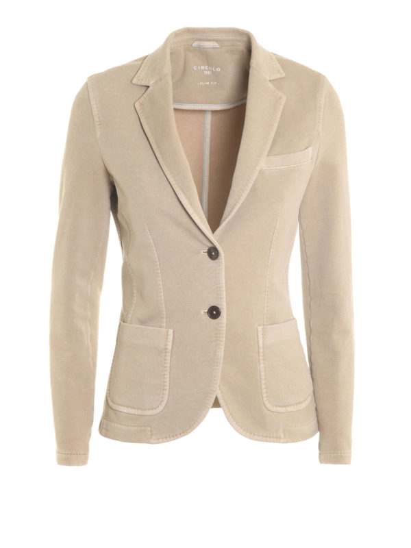 CIRCOLO 1901: Blazer - Blazer - Beige