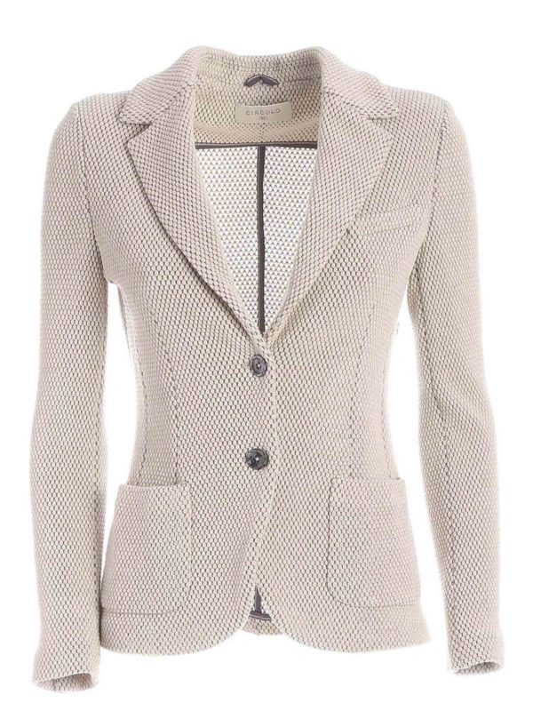 CIRCOLO 1901: Blazer - Blazer - Beige