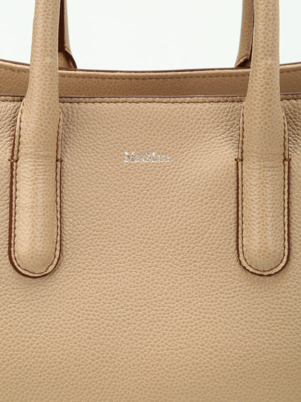 Cla01s leather tote shop online: Max Mara