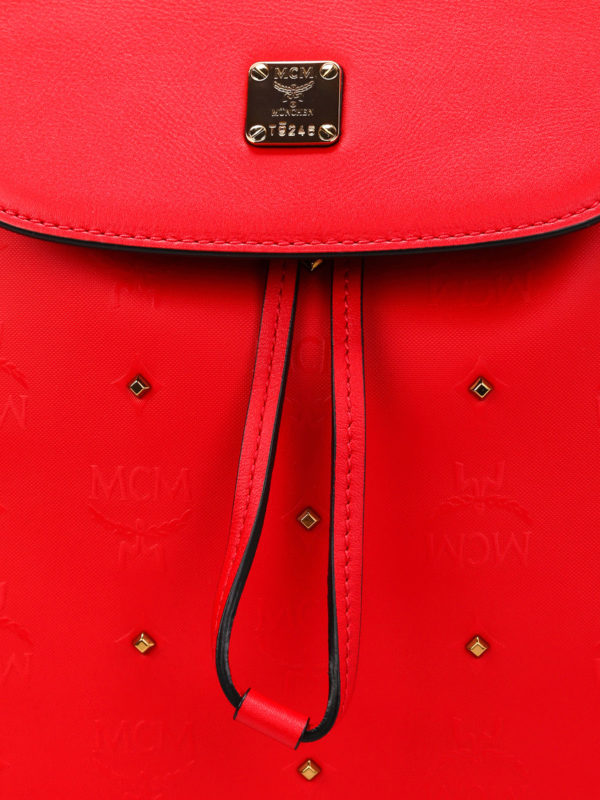 Claudia Studs studded backpack shop online: MCM