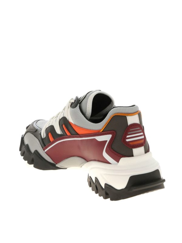Sneakers Climbers nere grigie e bordeaux shop online: VALENTINO GARAVANI