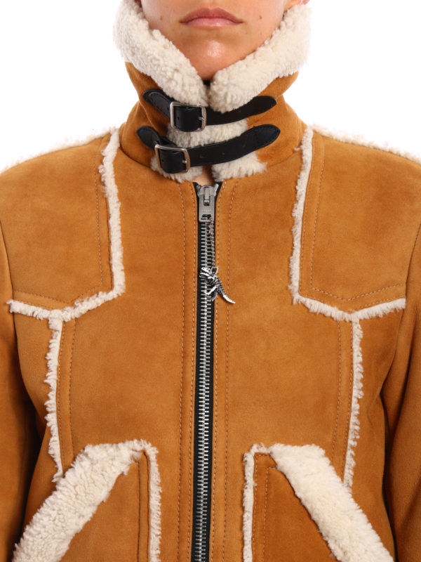 COACH buy online Shearling lumber jacket
