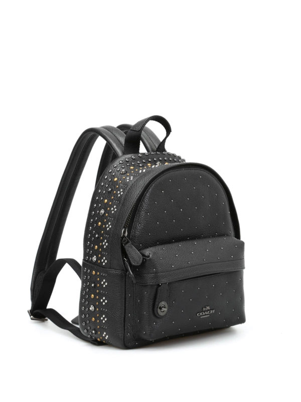 COACH: backpacks online - Mini Campus studded backpack