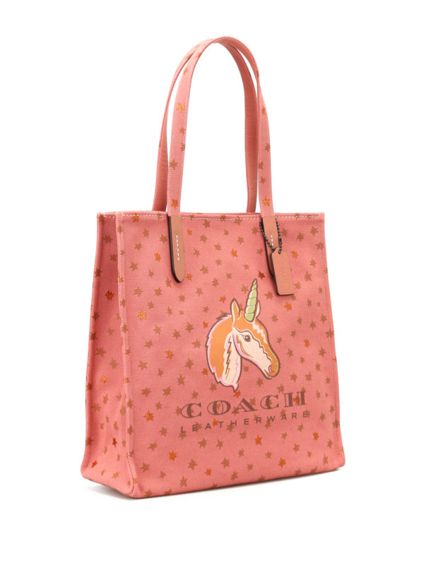 COACH: totes bags online - Uni canvas tote