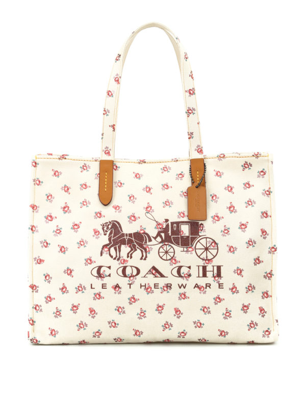 COACH: Handtaschen - Shopper - Hellbeige